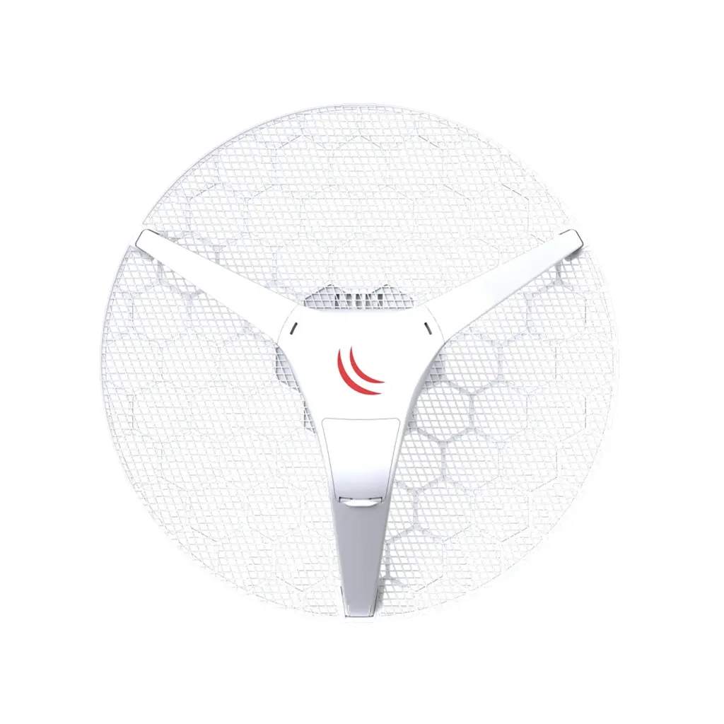 [RBLHG-2nD] Mikrotik RBLHG-2nD LHG 2 with 18dBi 2.4GHz antenna, Dual Chain 802.11bgn wireless, 650MHz CPU, 64MB RAM, 1 x LAN, POE, PSU, pole mount, RouterOS L3 [EOL]