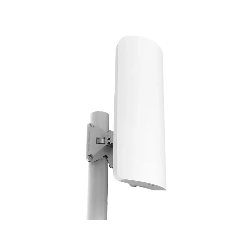 [RB911G-2HPnD-12S] Mikrotik RB911G-2HPnD-12S mANTBox 2 12s with 12dBi 120 degrees 2.4Ghz sector antenna, Dual Chain 802.11bgn wireless, 600MHz CPU, 64MB RAM, 1x Gigabit LAN, PSU, POE, pole mount, RouterOS L4