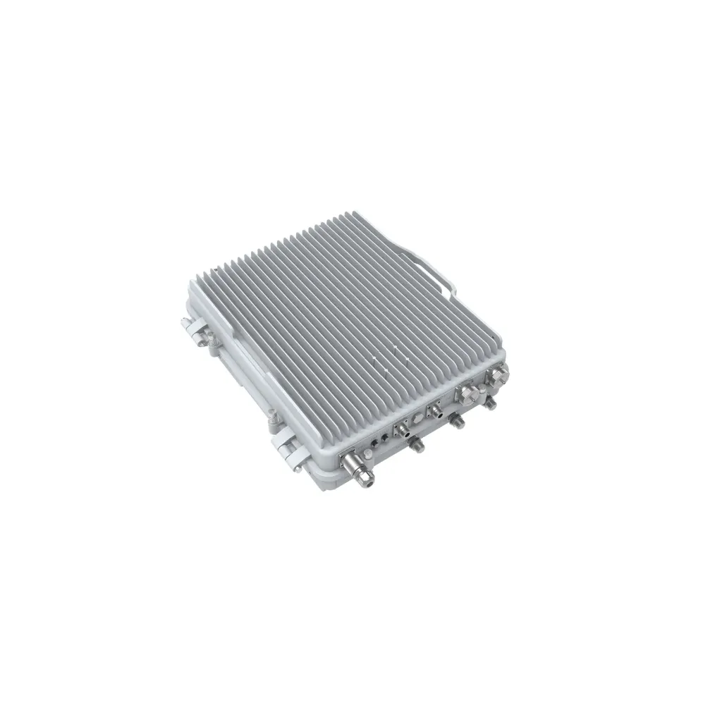 [P02003-B38B39-10W] Mikrotik P02003-B38B39-10W InterCell 10 B38+B39 LTE base station, 2 x 10W, Dual carrier, LTE TDD bands B38 (2570-2620 MHz) +B39 (1880-1920 MHz), 2 x Gigabit Ethernet ports, 2 x SFP, InterCell OS, Metal outdoor enclosure (IP67), built-in lightning arrester, Nfemale connectors