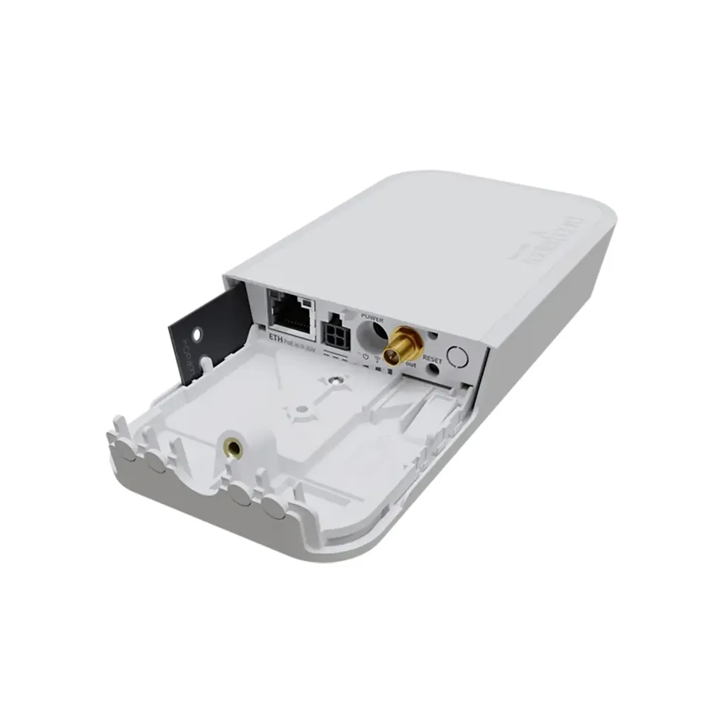 [RBwAPR-2nD&R11e-LR2] Mikrotik RBwAPR-2nD&R11e-LR2 wAP LR2 kit - IoT Gateway with 650MHz CPU, 64MB RAM, 1 x 10/100Mbps Ethernet port (PoE-in), built-in 2.4Ghz 802.11b/g/n Dual Chain wireless with integrated antenna, R11e-LR2 LoRa card, LoRa internal antenna with connector, RouterOS L4, outdoor enclosure, PSU, PoE injector
