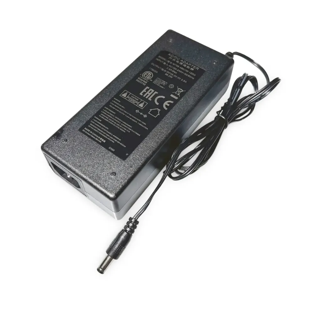 [48V2A96W] Mikrotik 48V2A96W High power 48V 2A 96W power supply + power plug