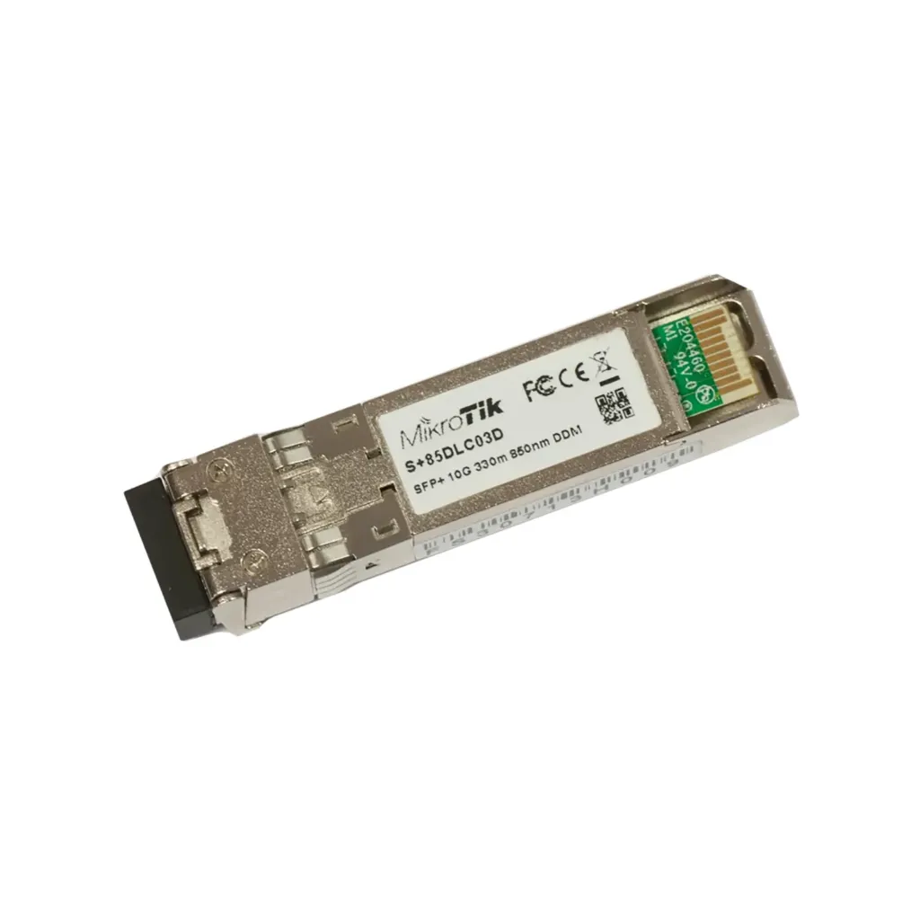 [S+85DLC03D] Mikrotik S+85DLC03D SFP+ module 10G MM 300m 850nm Dual LC-connector