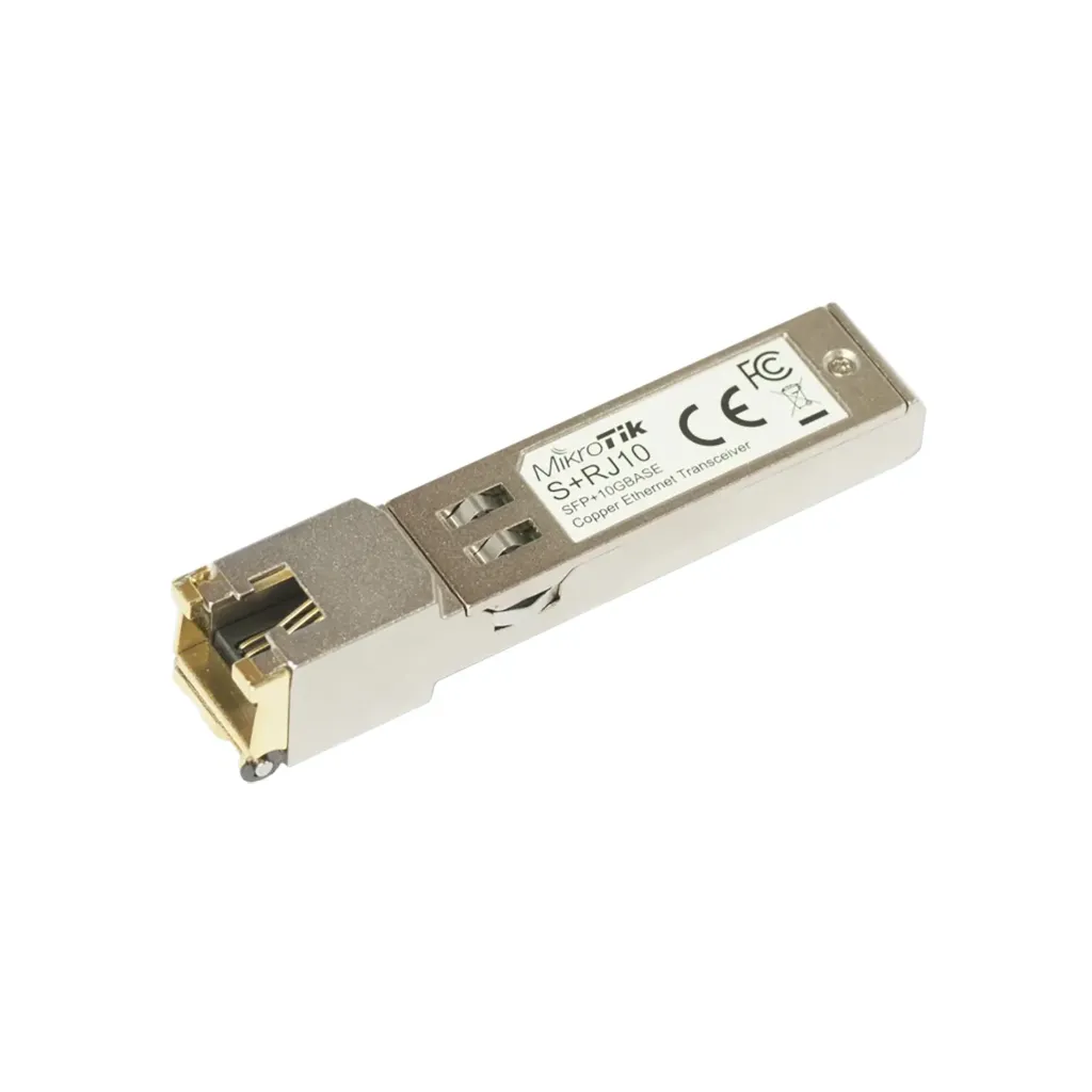 [S+RJ10] Mikrotik S+RJ10 RJ45 SFP+ 10/100/1000M/2.5G/5G/10G copper module