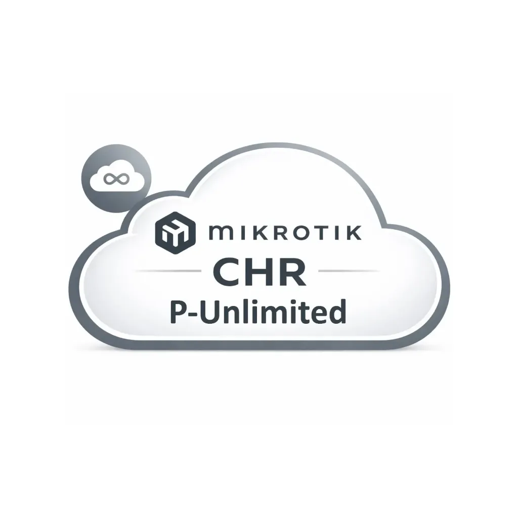[P-unlimited] Mikrotik P-unlimited Cloud Hosted Router P-Unlimited license