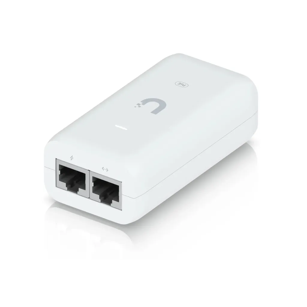 Ubiquiti PoE Adapter Active 48V (0.5A) 15W Gigabit (U-POE-af)