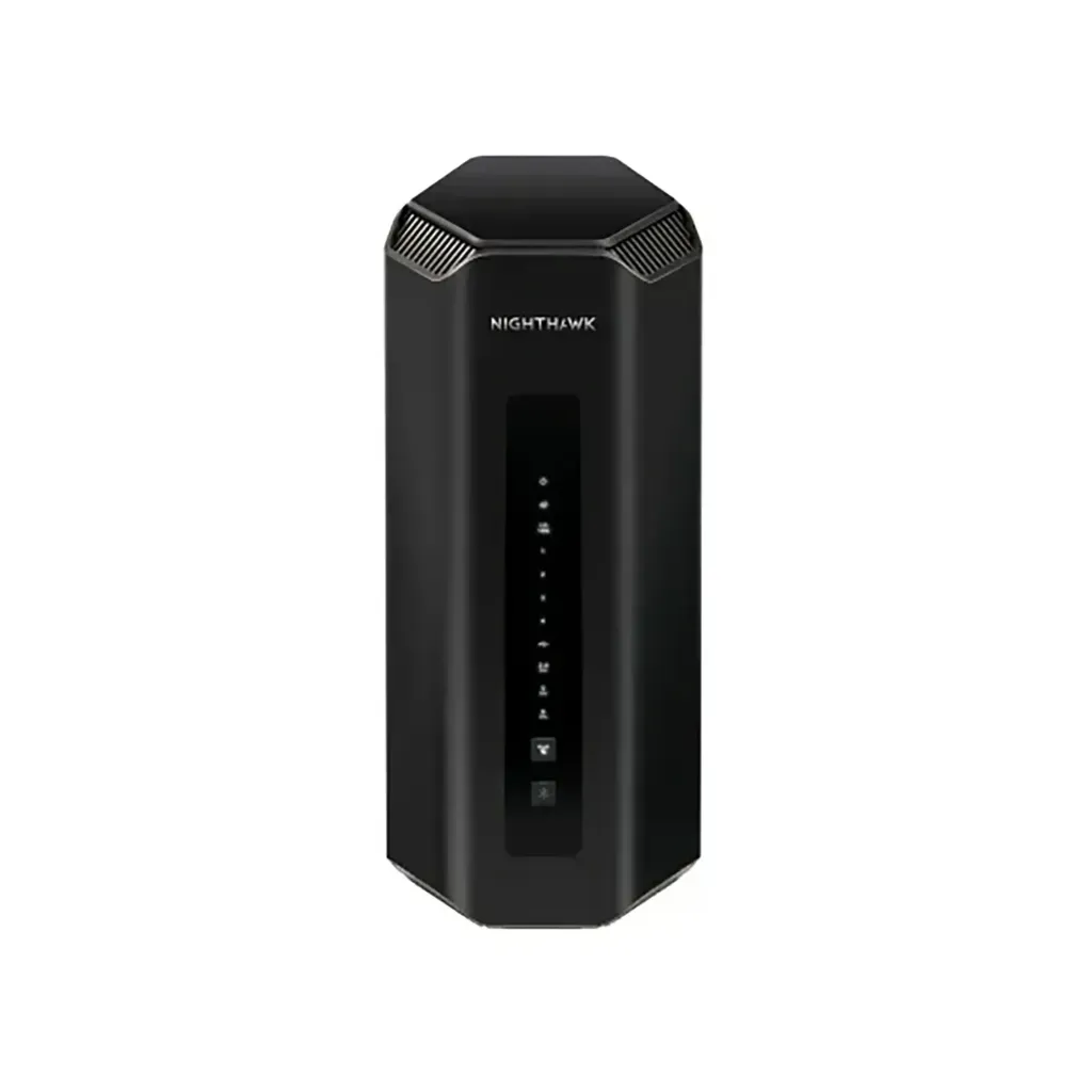 Netgear RS700S-100EUS / Nighthawk RS700S BE19000 Tri-Band Wi-Fi 7 Router with high speed for streaming and gaming. Wi-Fi 7, BE19000 (19 Gbps), tri-band, 2x 10G + 4x Gigabit LAN, coverage 3500 sq.ft., up to 200 devices.