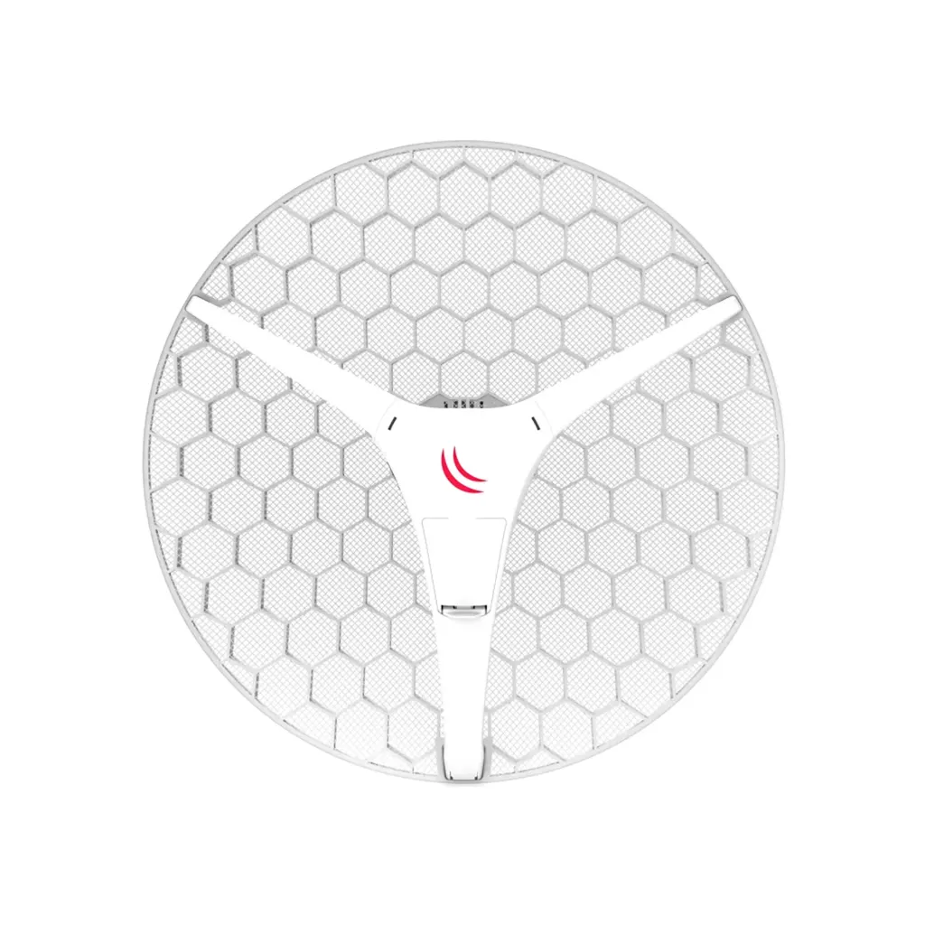 [RBLHG-2nD-XL] Mikrotik RBLHG-2nD-XL LHG XL 2 with 21dBi 2.4GHz antenna, Dual Chain 802.11bgn wireless, 650MHz CPU, 64MB RAM, 1 x LAN, POE, PSU, pole mount, RouterOS L3 [EOL]