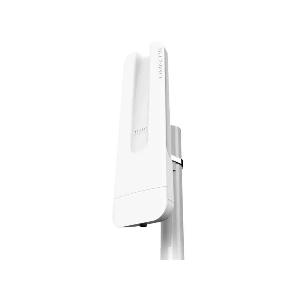 Mikrotik RBOmniTikPG-5HacD OmniTIK 5 POE ac with 2 x 7.5dBi integrated 5GHz Omni antennas, High Gain Dual Chain 802.11an/ac wireless, 720MHz CPU, 128MB RAM, 5xGigabit LAN (4 with POE -OUT), POE, PSU, pole mount, RouterOS L4