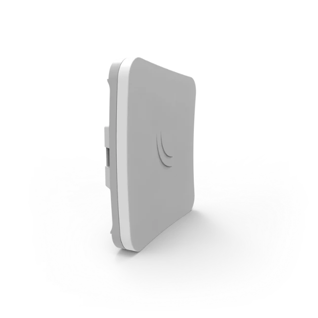 Mikrotik RBSXTsq5nD SXTsq Lite5 with 16dBi 5GHz antenna, Dual Chain 802.11an wireless, 600MHz CPU, 64MB RAM, 1 x LAN, POE, PSU, pole mount, RouterOS L3